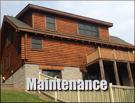  Badin, North Carolina Log Home Maintenance